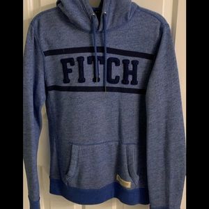 Abercrombie & Fitch blue hoodie